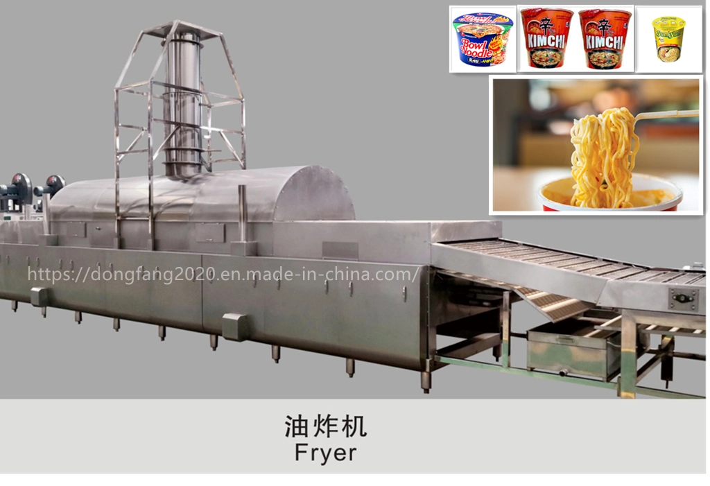 Fried Instant Making Noodle Machines for Bowl/ Cup /Bag Noodle Packing