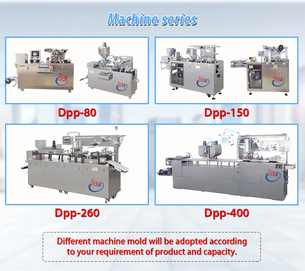 Automatic Single-Dose Butter Liquid Thermoforming Blister Packaging Machine Olive Oil Packing Machine