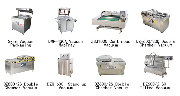 Automatic Skin Vacuum Packaging/Pack/Vacuum Packing Machine for Meat Chicken Fish Shrimp Sea Food
