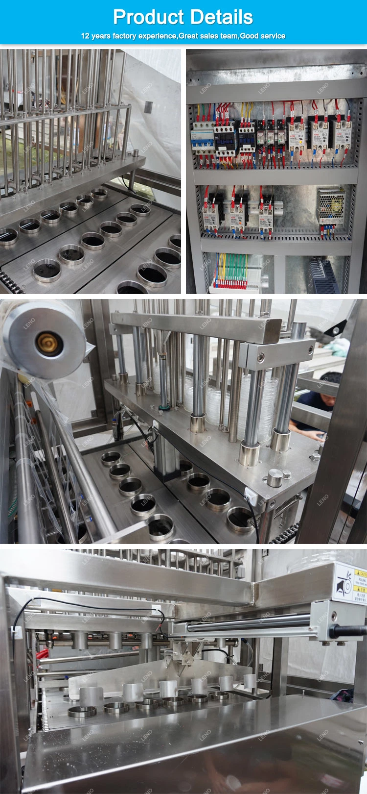 Lunchbox Sandwich Box Vegetable Fruit Packing Film Cut Around Container Heat Seal Linear Type Tray Sealing Machine