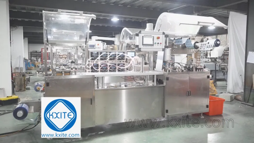 Full Automatic Diary Production Packaging Juice Jam Sauce Puree Fermentation Yogurt Milk Pure Water Blister Thermoforming Filling Sealing Machine