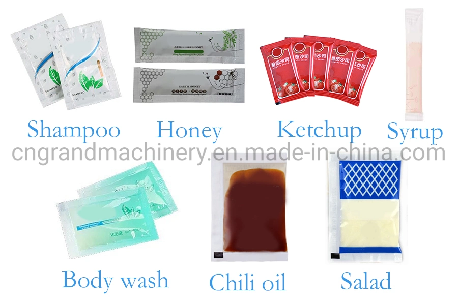 Liquid Honey Soy Sauce Small Bag Filling Powder Pouch/Sachet Packing Machine