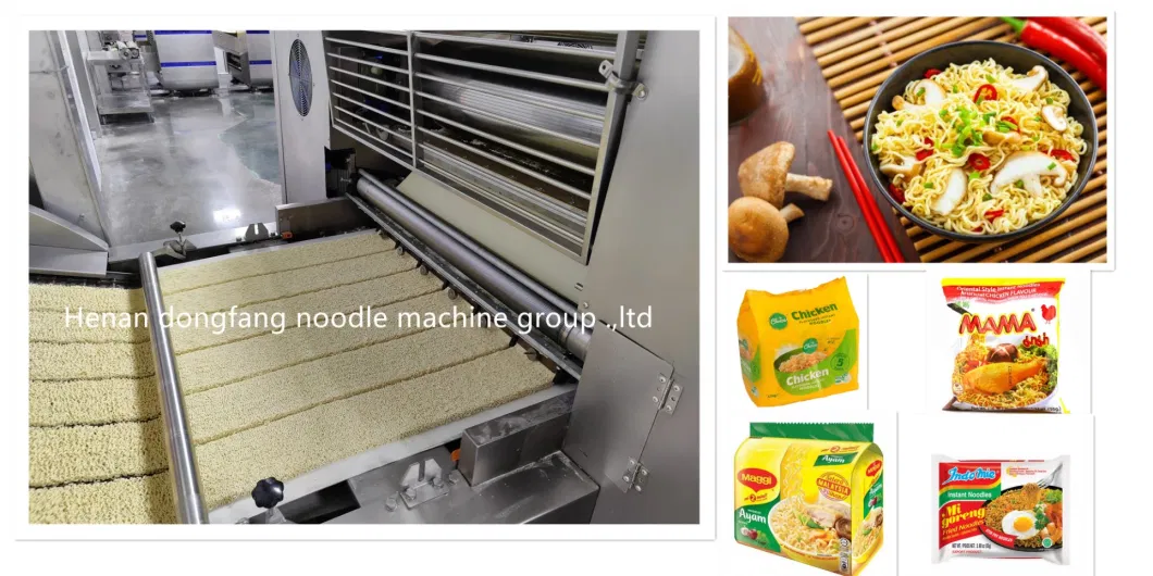 Fried Instant Making Noodle Machines for Bowl/ Cup /Bag Noodle Packing