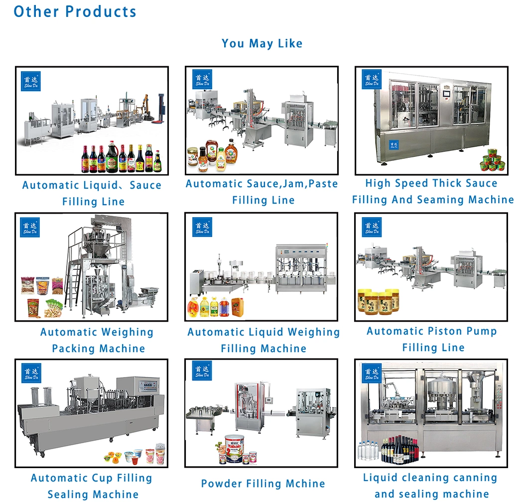 Automatic Nitrogen Filling Vacuum Packing Can Sealing Machine for Fresh Food Prepared Food