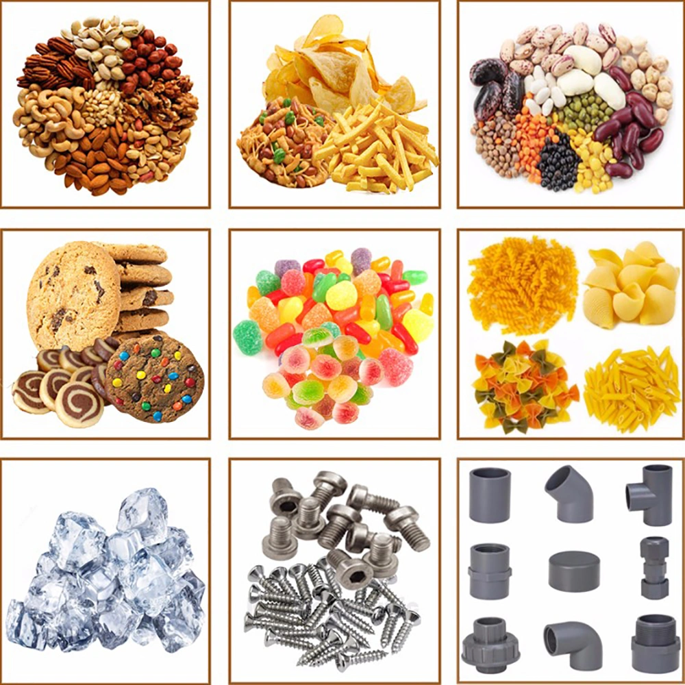 Automatic Vertical Prawn Crackers/Potato Chips/Popcorn/Vegetables/Dried Fruit/Meatball/Food Pouch Nitrogen Form Fill Seal Flow Packaging Packing Filling Machine