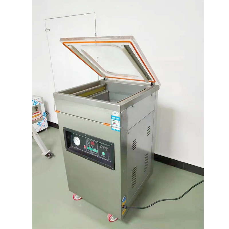 (QH-400P+) Electric Commercial Packing Sealer Single Chamber Vacuum Sealing Food Packaging Machine for Packer Length for Edge More Than 260mm