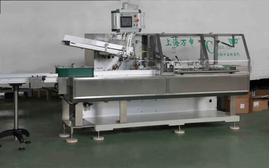 Multi-Function Cartoning Machine for Carton Boxes Cartoner Packing Machinery of Food/Cosmetic/Hardware/Pharmaceutial/Stationary Industry Packaging Machine