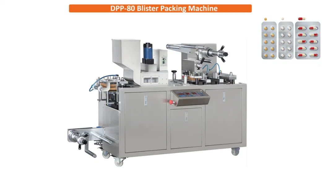 Dpb80 Thermoforming Automatic Jam Honey Spoon Blister Packaging Machine