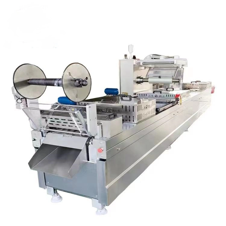 High Speed Sea Food Promotion Factory Price Moon Cake Thermoforming Vacuum Skin Packing Machine