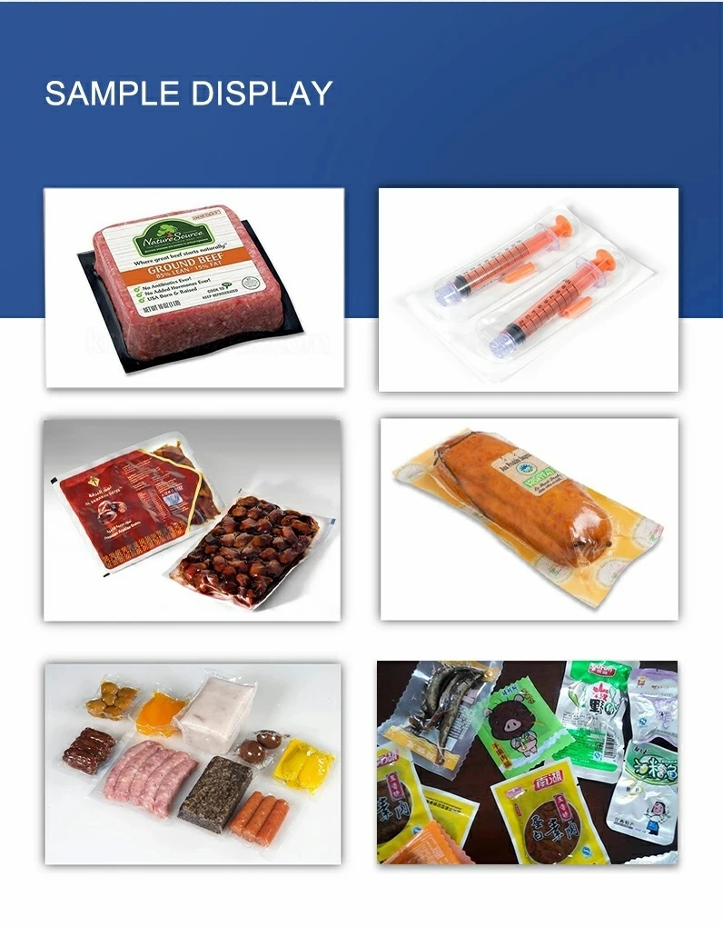Multifunction Automatic Vacuum Thermoforming Fruits Sausage Cheese Stick Meat Vacuum Packaging Machine