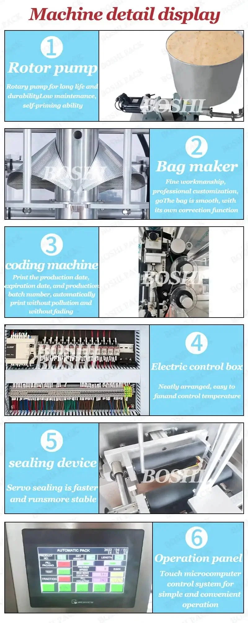 Automatic Butter Drink Corn Syrup Vffs Vertical Form Fill Seal Packaging Machine Date Paste Small Sachet Packing Machine