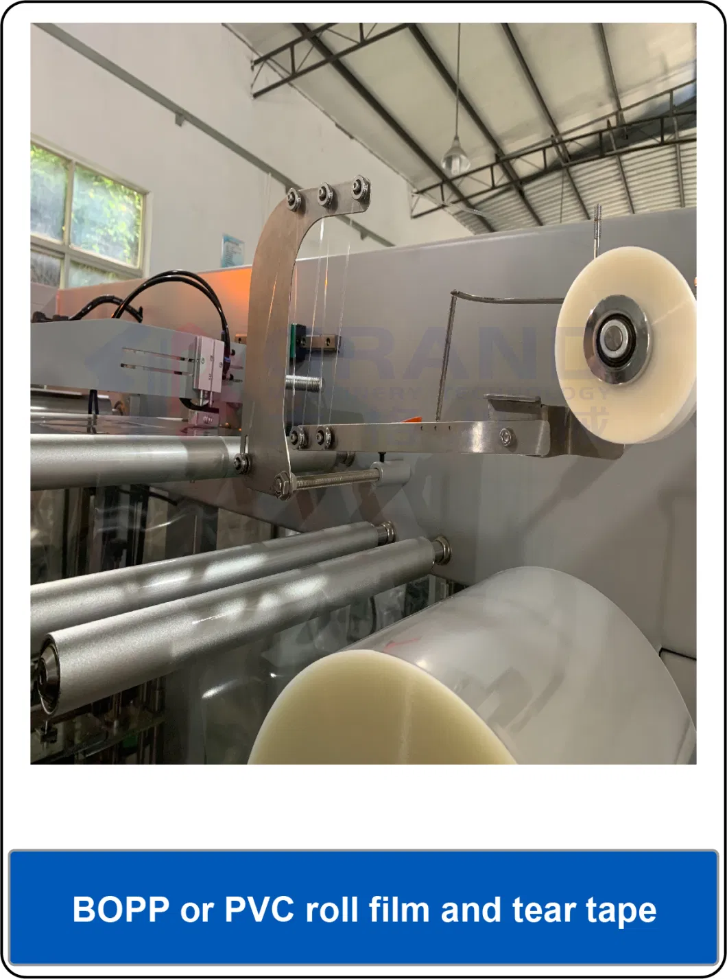 Automatic BOPP Film Packaging Medical Butter Biscuit Box Overwrapping Cellophane Wrapping Packing Machine