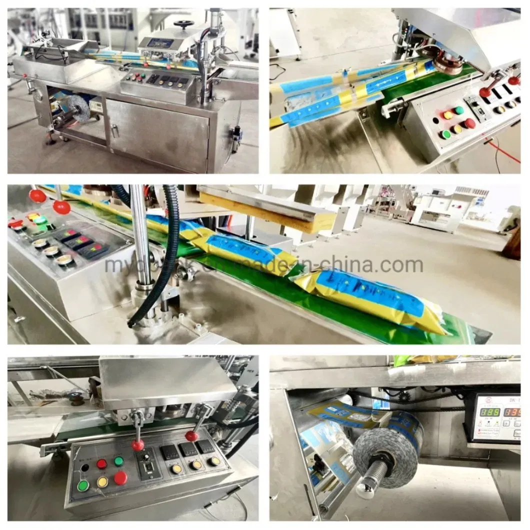 Factory Price Fresh Product Wet Noodle Continuous Packaging Machinery Fruits Plastic Packing Machine Food Packaging Machines