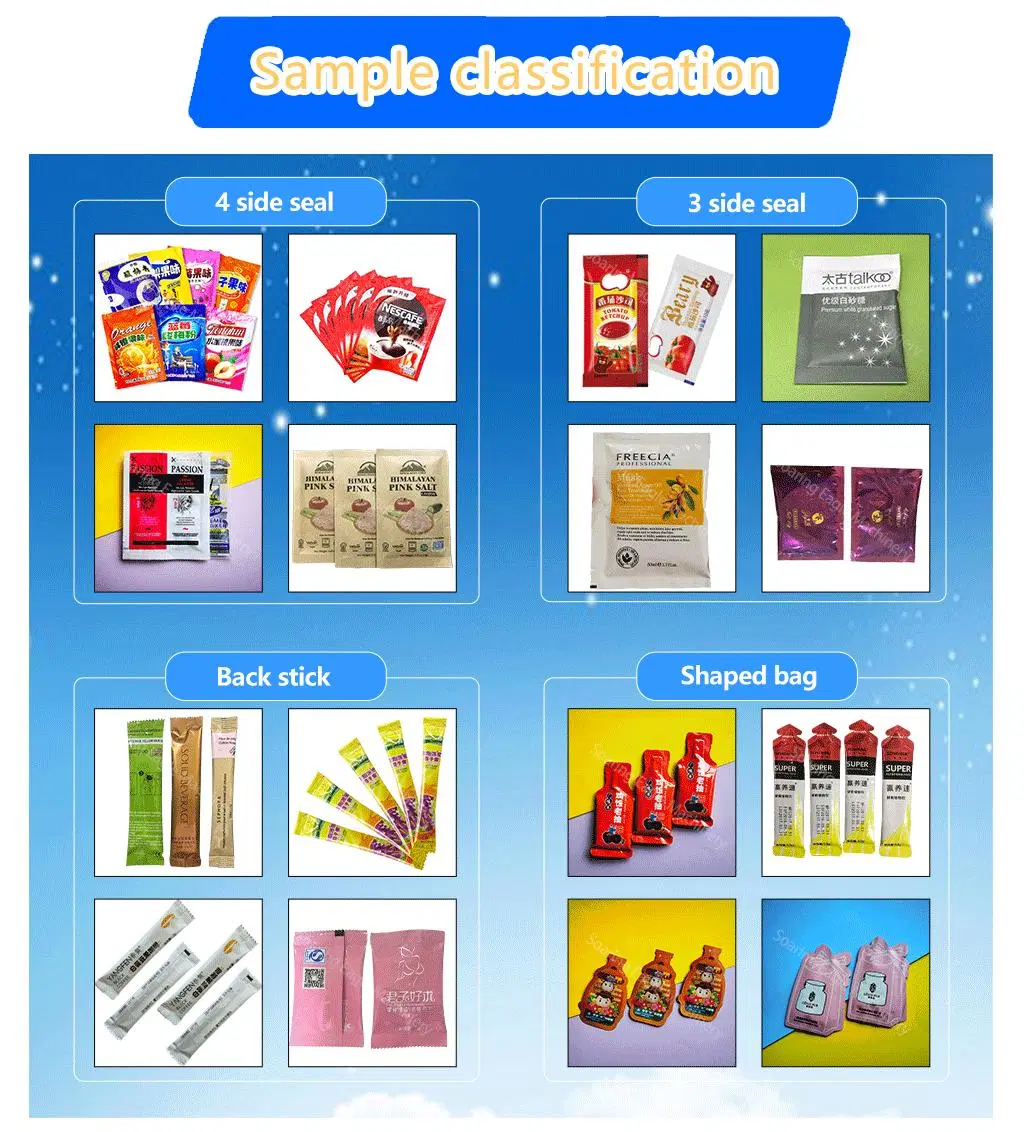 Ice Lolly Ice Pop Juice Milk Water Lolly Multi-Line Liquid Sachet Packaging Machine