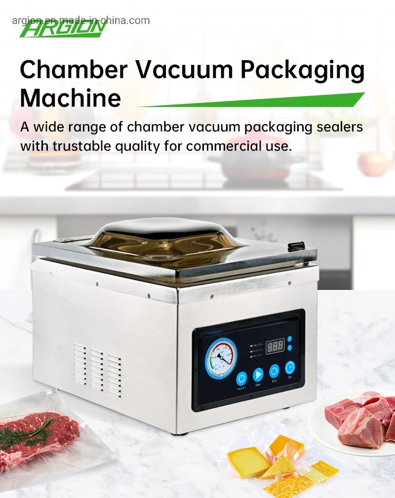 Restaurant Equipment Commercial Chamber Vacuum Sealing Packing Machine with CE/RoHS