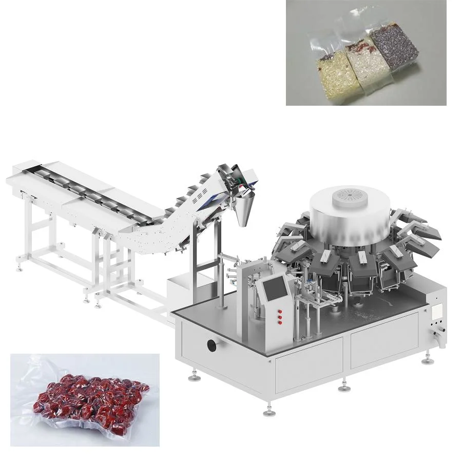 Vacuum Packaging Machine Commercial Stainless Steel Dry Fish Dates Grain Food Vacuum Packing Machine