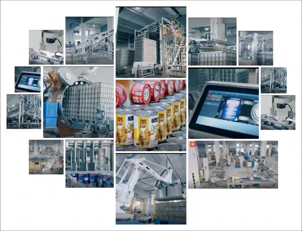 Dog Cat Rabbit Beef Pet Food Canning Pouch Packaging Machine Production Line