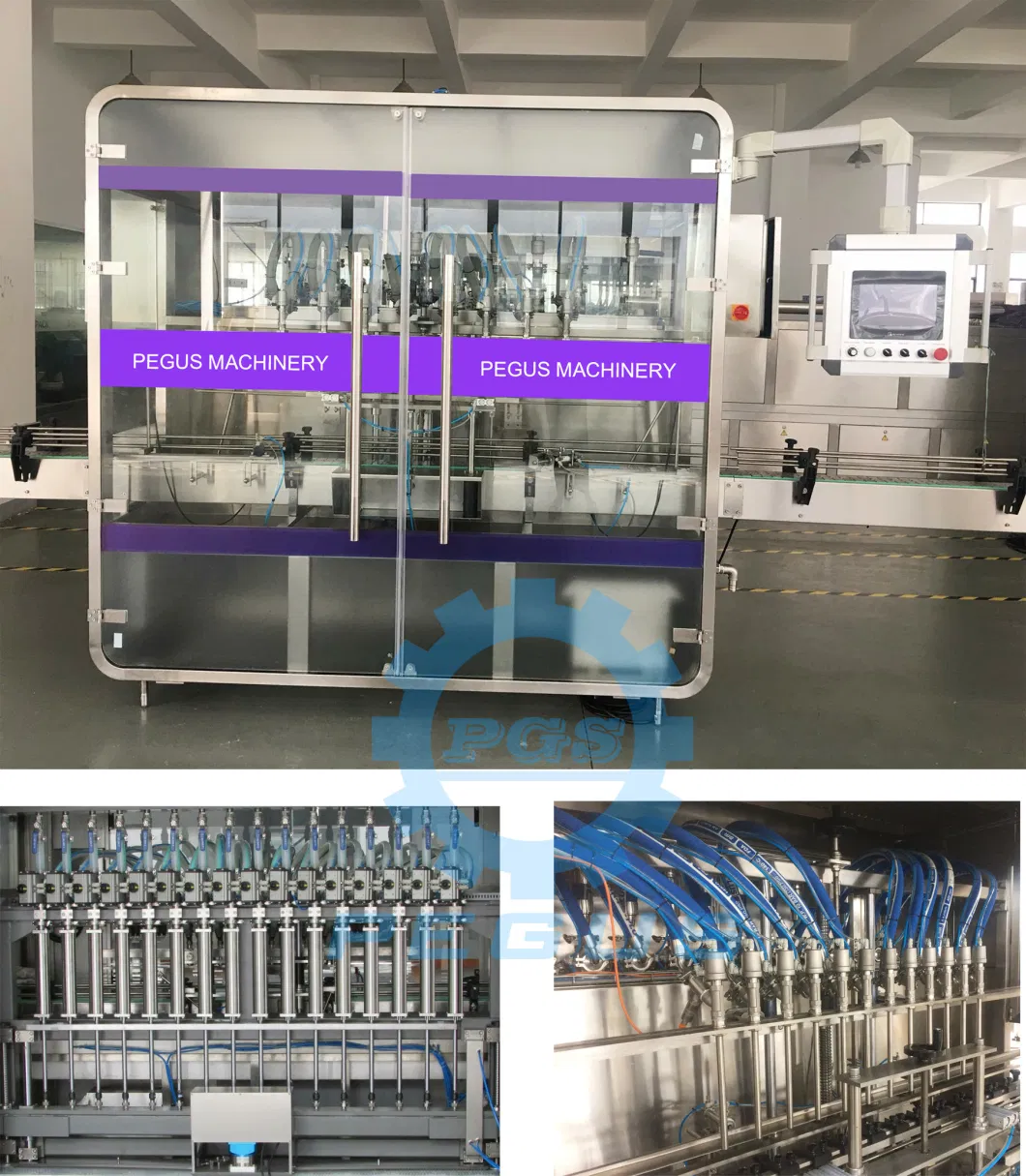 Peanut Butter Tomato Soy Mayonnaise Bottle Capping Fruit Jam Jar Packaging Machine Sauce Paste Filling Machine