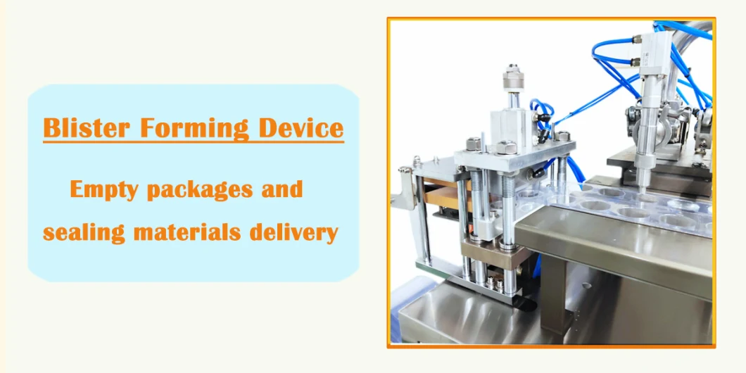 High Speed Honey Jam Blister Packaging Machine Thermoforming Blister Packing Machine