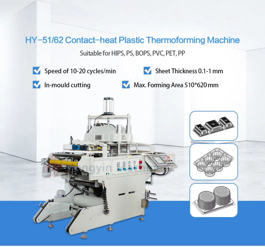 Automatic Contact-Heat Plastic Forming Machine for Bread Box
