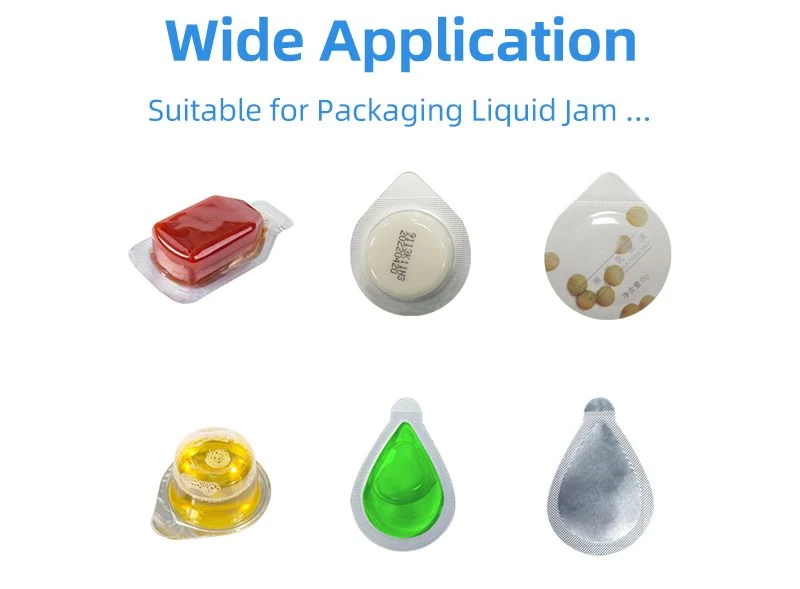 Automatic Thermoforming Sealing Blister Packing Machine Ketchup Perfume Jam Chocolat Automatic Blister Packaging Machine