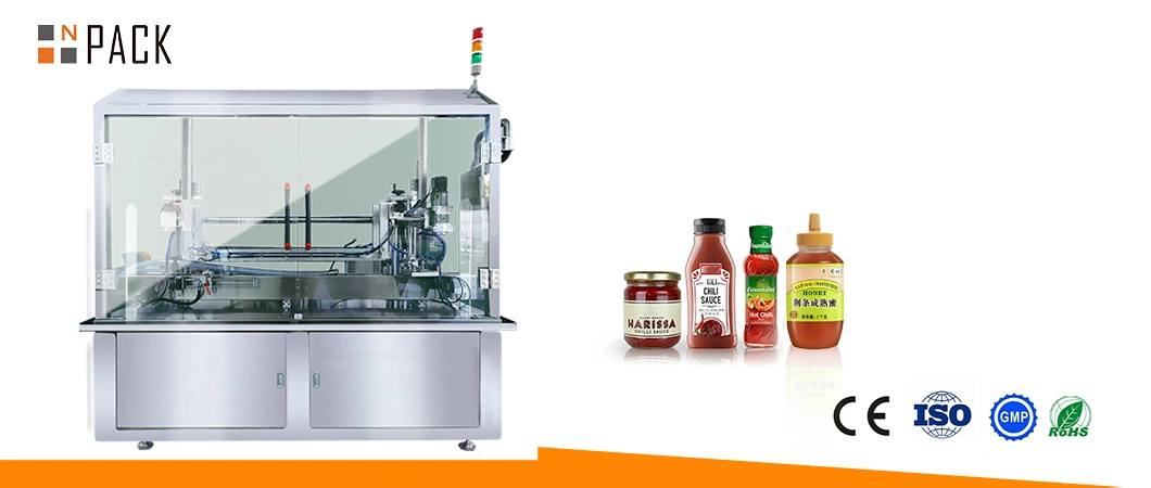 Horizontal Food Mayonnaise Sauce Honey Satchet Packing Machine Bag Filling Sealing Machine