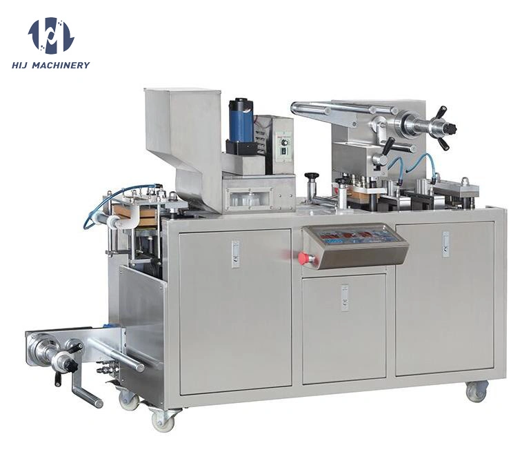 Automatic Thermoforming Sealing Machine Candy Ketchup Perfume Jam Tablet Capsule Disposable Syringe Automatic Blister Packaging Machine