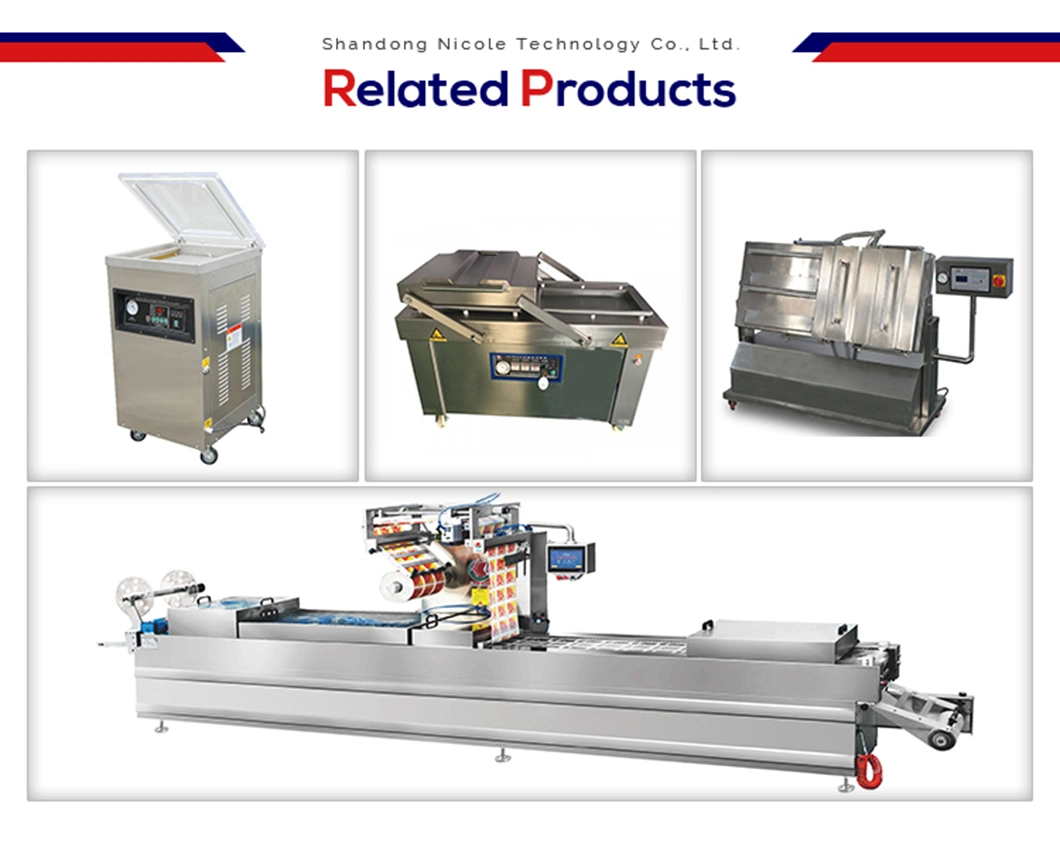 Hot Selling Automatic Vacuum Rice Sausage Sealers Thermoforming Vacuum Packaging Machine