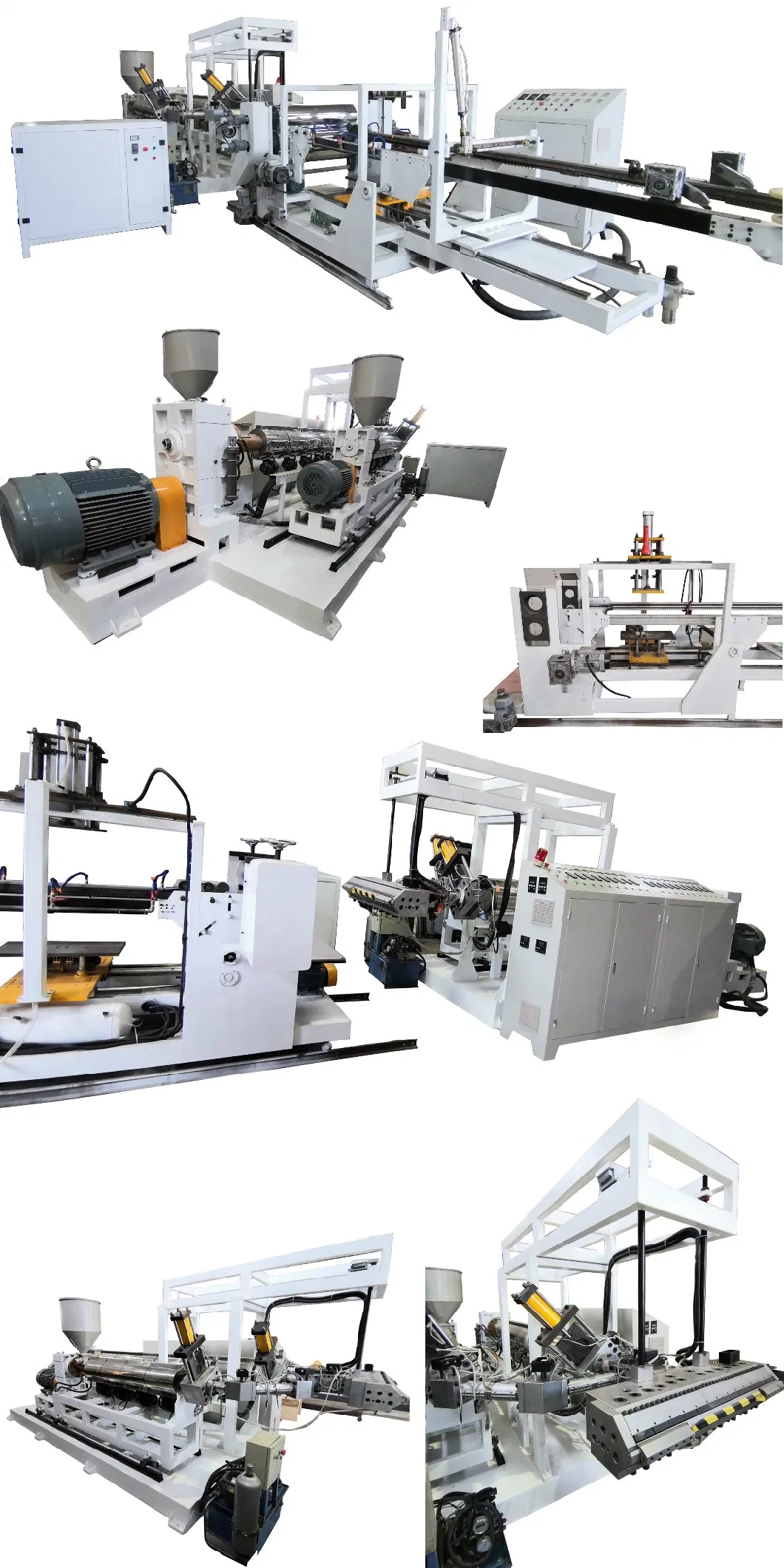 One Step Process PP/PS Plastic Extruder Thermoforming Machine