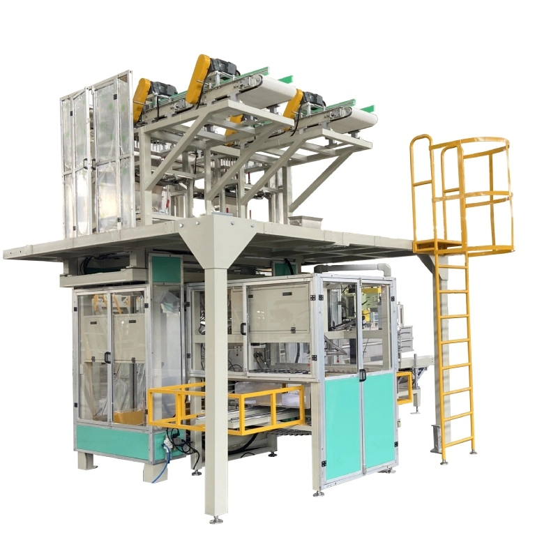 Automatic Secondary Bag Baler Baling Packing Machine for Pouch Packaging Seasoning, Fried Chicken, Food Powder