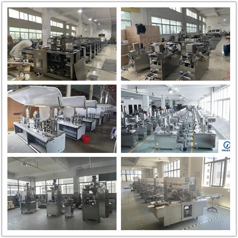 Automatic Thermoforming Sealing Machine Candy Ketchup Perfume Jam Tablet Capsule Disposable Syringe Automatic Blister Packaging Machine