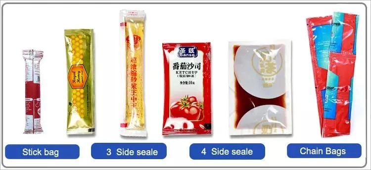 Kefai Vertical Automatic Stick Sachet Ketchup Liquid Water Oil Honey Sauce Pouch Paste Vinegar Ice Pop Popsicle Packaging Bag Bagging Packing Machine