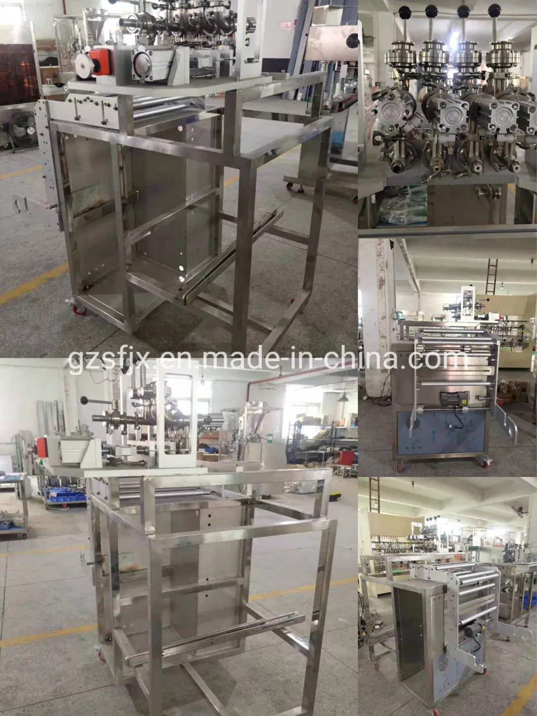 Automatic Vertical Granule Snack Salt/Rice/Beans/Seed/Spice/Sugar/Popcorn/Coffee/Nuts/Peanut/Tea/Grains Stick Sachet Food Packing Packaging Filling Machine