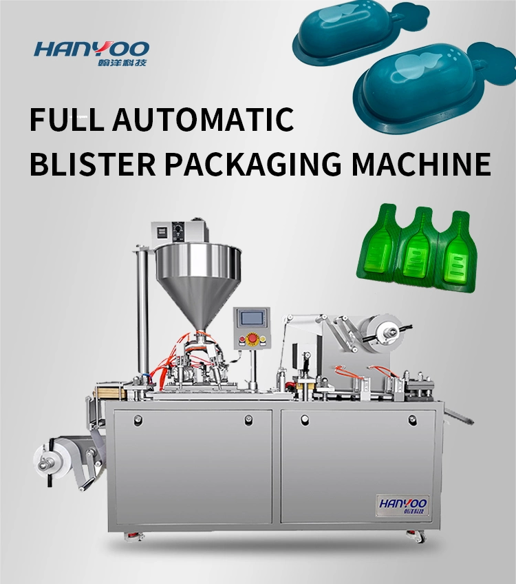 Dpp-120y Automatic Honey/Jam/Butter Liquid Blister Packing Machine