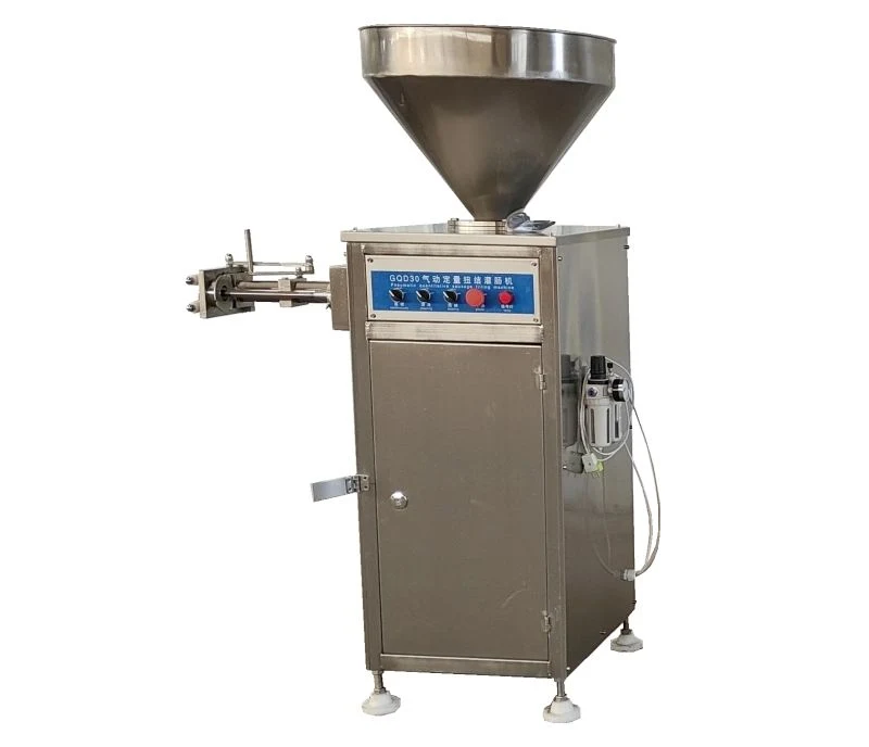 Pneumatic Quantitative Meat Sausage Filling Making Stuffing Food Processing Machine