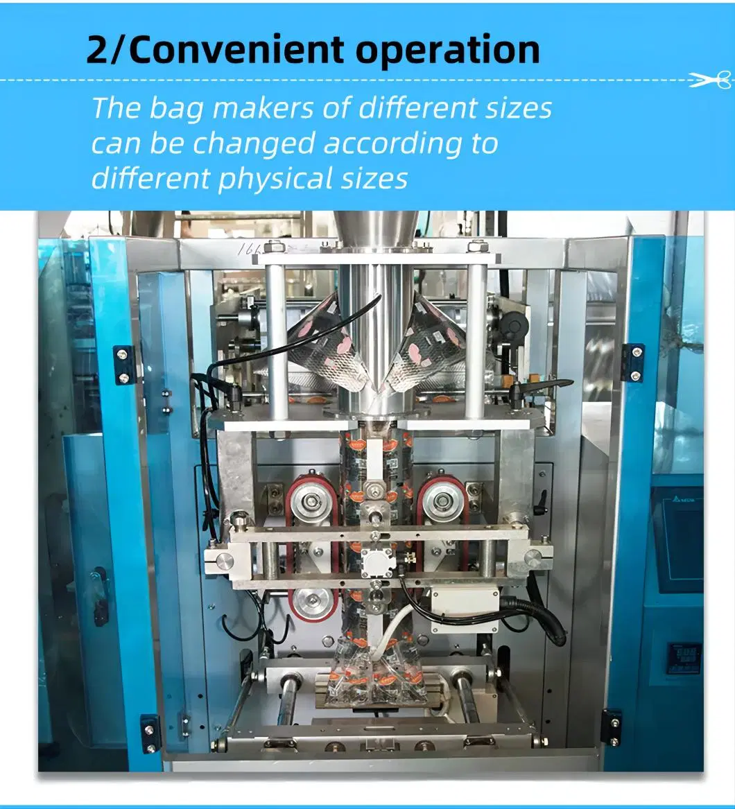 Multihead Weigher Customizable Automatic Multifunction Sugar Sachet Chicken Packaging Machines