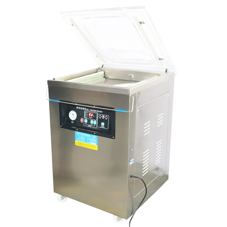 Automatic Food Vegetable Rice Fish Single Vacuum Chamber Sealer Sealing Machine Hardware Vacuum Packing Machine