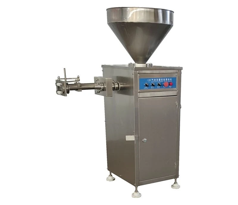 Pneumatic Quantitative Meat Sausage Filling Making Stuffing Food Processing Machine