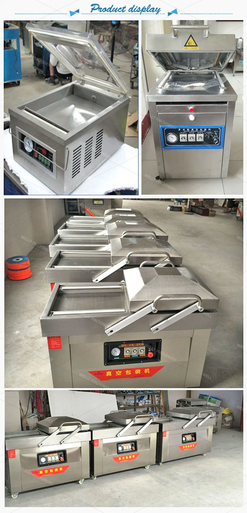 Good Feedback Vegetable Vacuum Packing Machine / Flour Vacuum Packing Machine / Large Vacuum Packing Machine