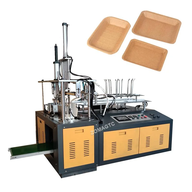 Automatic Food Boxes Takeaway Packaging Disposable Lunch Box Machine Fast Food Box Making Machine