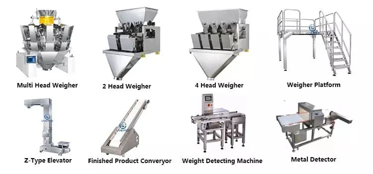 1kg - 5kg Plastic Bag Fully Automatic Granule Particle Food Rice Packing Machine Price Food Packaging Machinery