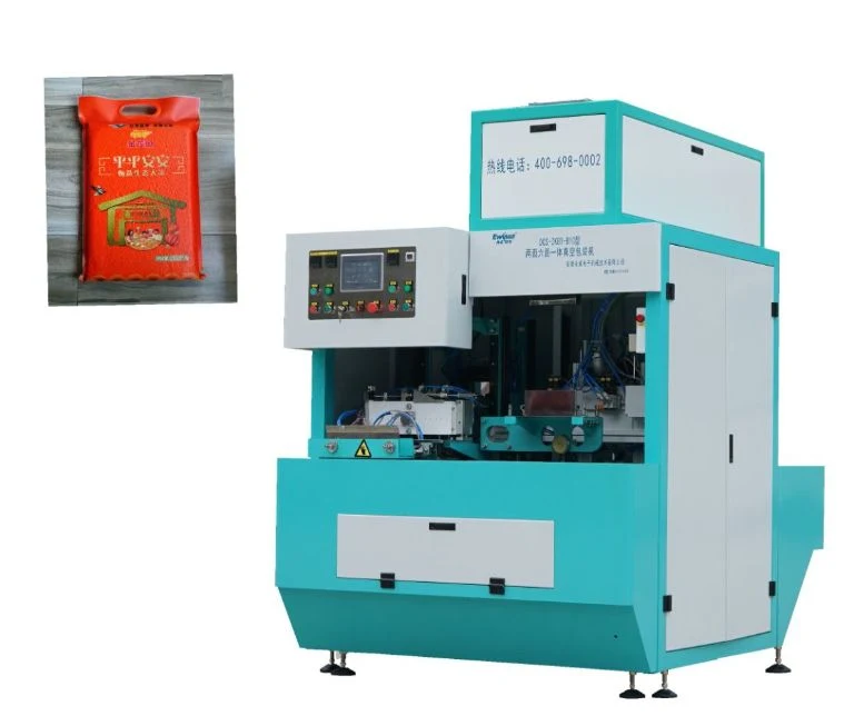 Multi-Functional Rice Vacuum Packing Machine with Weighing and Shaping Features