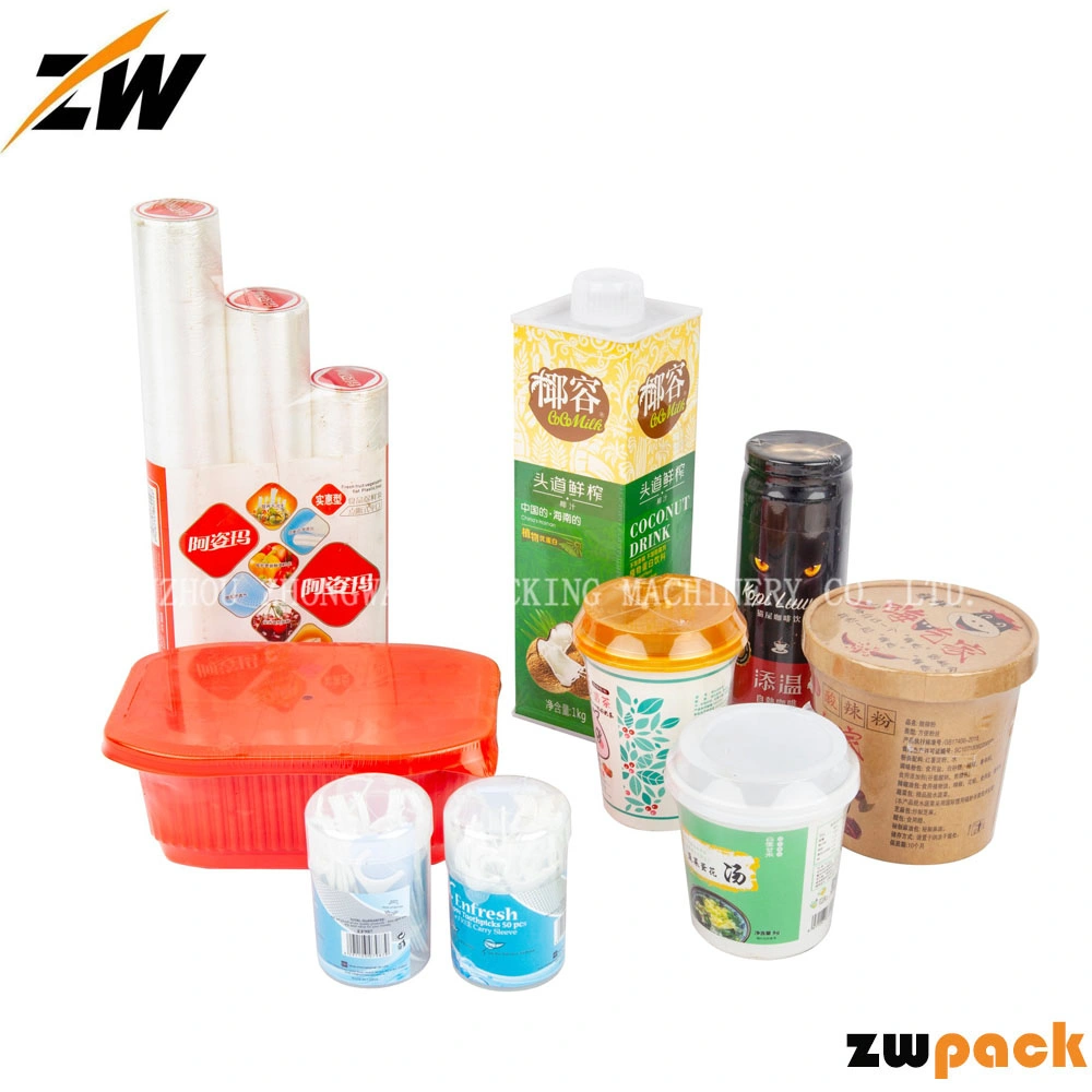Automatic Side Sealer/Sealing Shrink/Shrinking Wrapping/Packaging/Packing Machine for Instant Noodle Cups