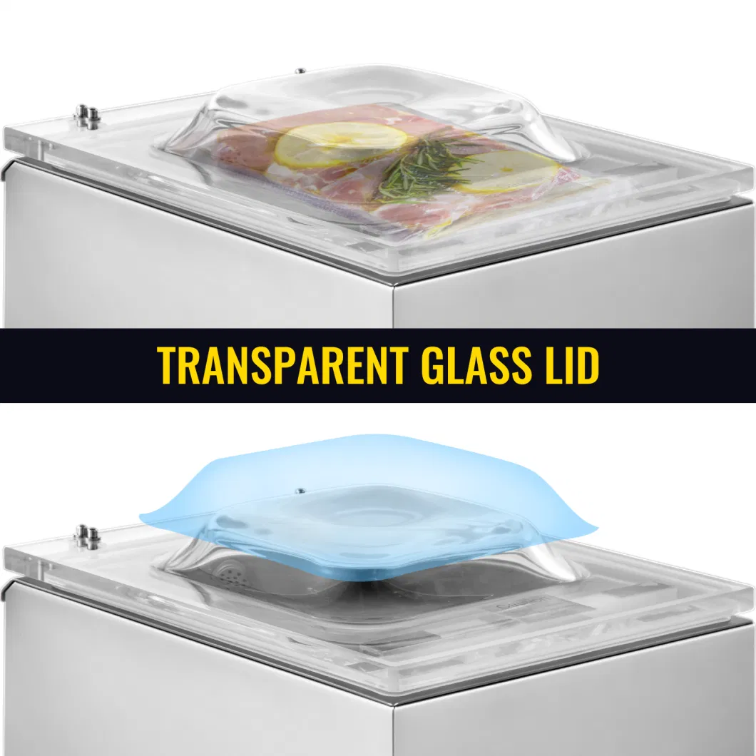 120W Vacuum Chamber Sealer Food Sealing Machine Commercial Packing Machine