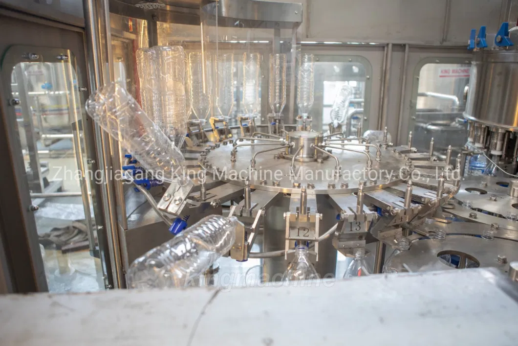 Complete Line Automatic Pet Bottle Non-Carbonated Coconut Water Beverage Clear Orange Juice Fruit Jam Sauce Beer Making Filling Bottling Capping Packing Machine