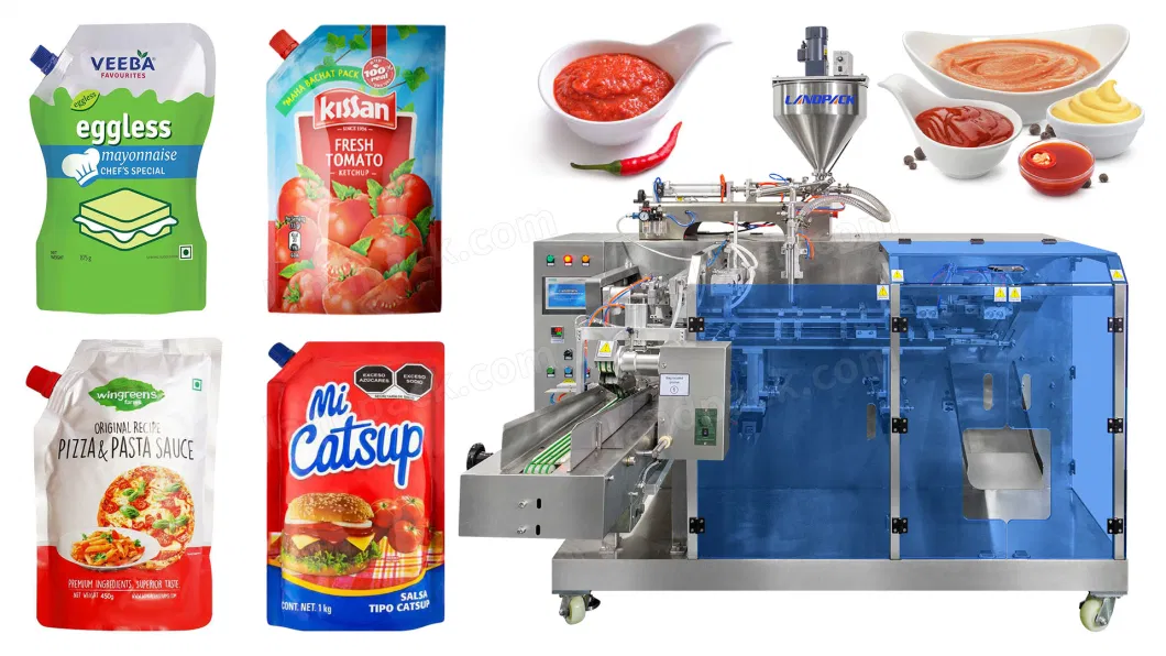 Automatic Premade Bag Doypack Packaging Machine for Ketchup/ Tomato Sauce