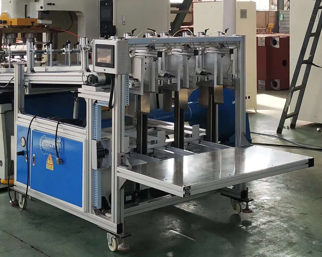 Real Auto China Aluminum Foil Tray Machine for Packaging Food Container