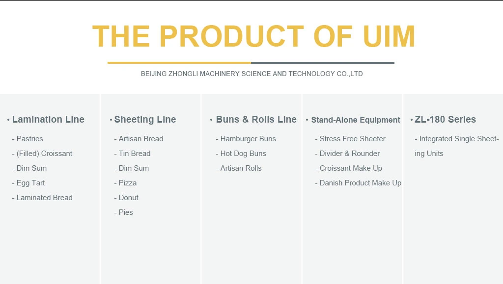 Food Machine Line Multi-Head Stuffing Bun Forming Line