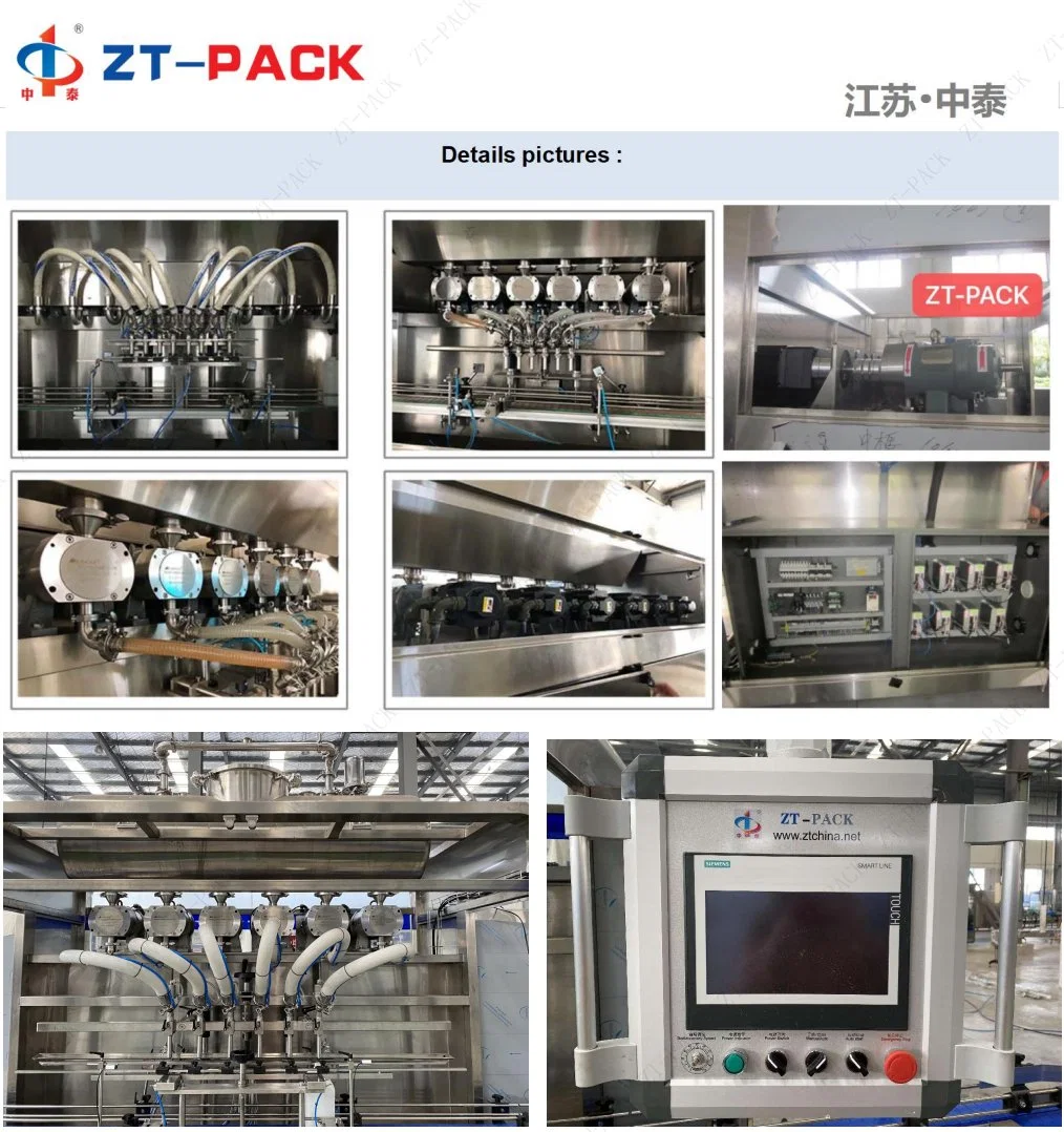 Food Grade with Cleaning Function Dairy Yogurt Filling Machine for Peanut Butter Cream High Viscous Thick Paste Packing