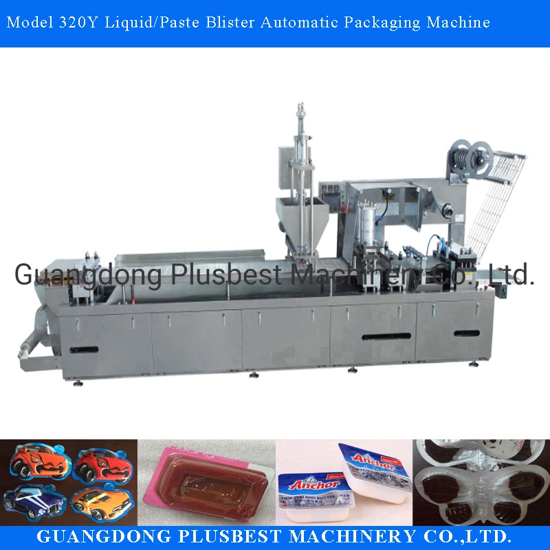 Blister Package Liquid Butter Paste Jam Packaging Machine